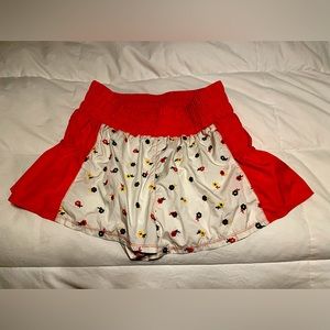 Free People Movement Floral and orange shorts!